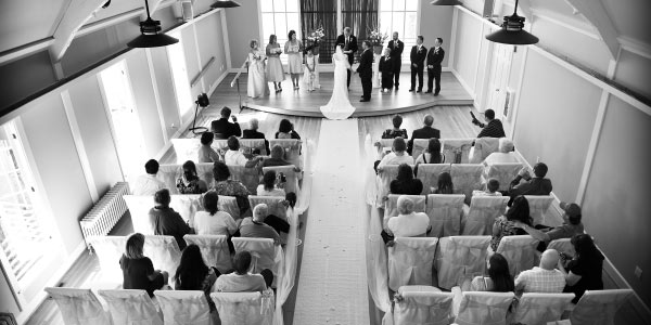 wedding ceremony angle