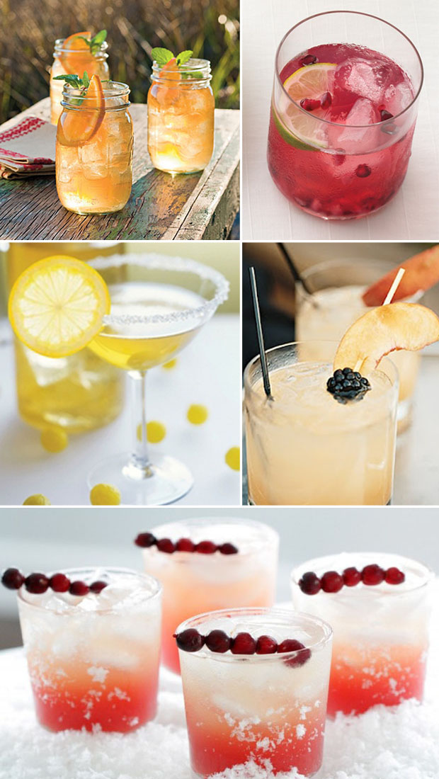 signature drinks - wedding cocktails