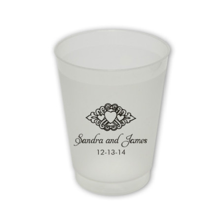 10 oz. DYO Frosted Plastic Tumblers