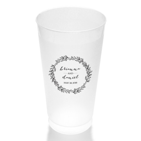 Verdant 16 Ounce Frosted Plastic Tumbler