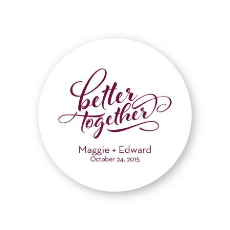 Better Together Round Coasters