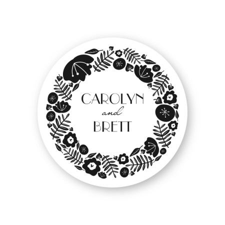 Blossoms Round Coasters