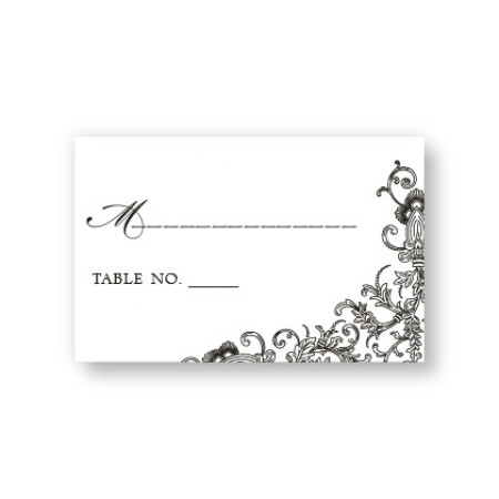 Circled With Love Seating Cards