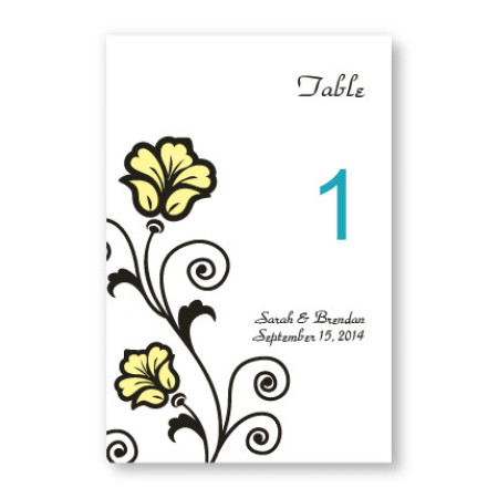 Spring Fling Table Cards