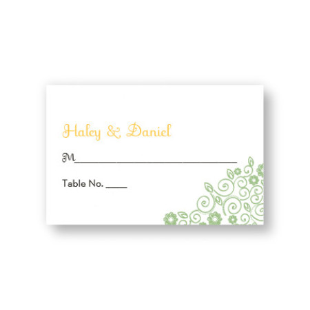 Wedding Bliss Seating Cards