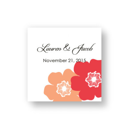 Matchless Beauty Favor Tags
