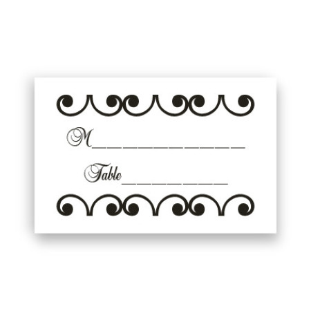 Sally Seating Cards