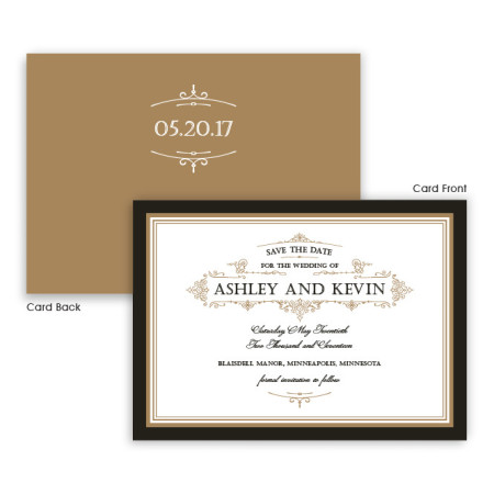 Sterling Save The Date Cards