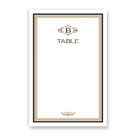 Rory Table Cards