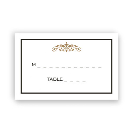 Rory Seating Cards