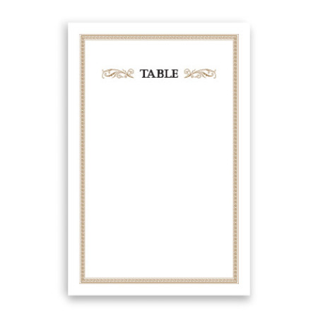 Laura Table Cards