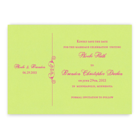 Phoebe Save the Date Cards