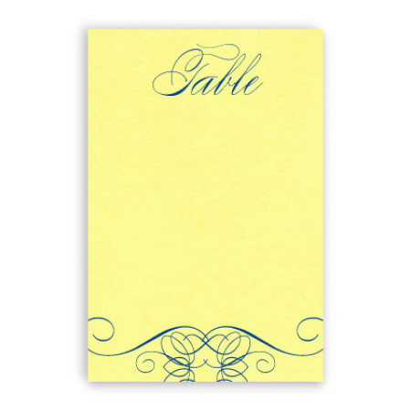 Fallon Thermography Table Cards