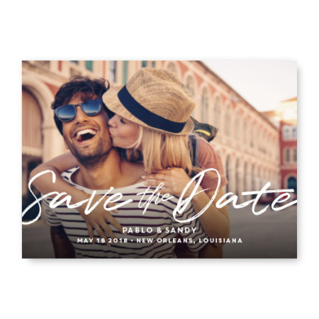 Charming Photo Save The Date Cards