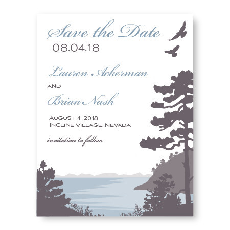 Lakeside Save The Date Cards