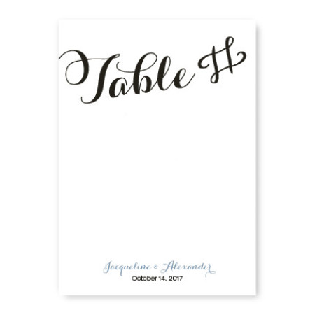 Darling Table Cards