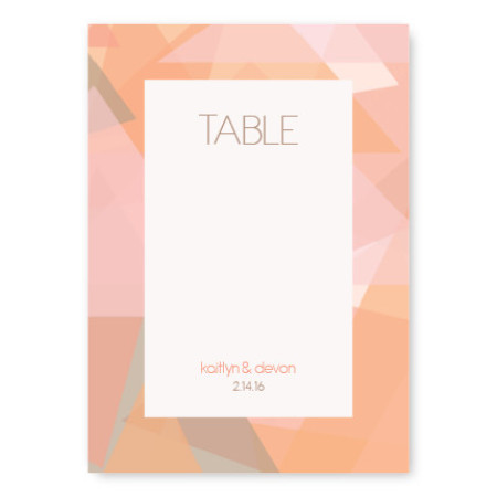 Gemstone Table Cards