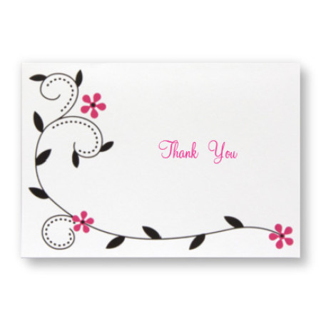 Winking Birds Thank You Cards
