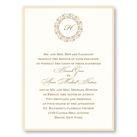 Hannah 2-Layer Wedding Invitations