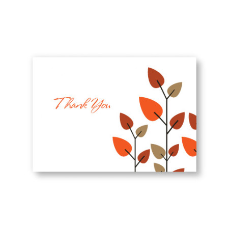 Leaves of Love Thank You Cards