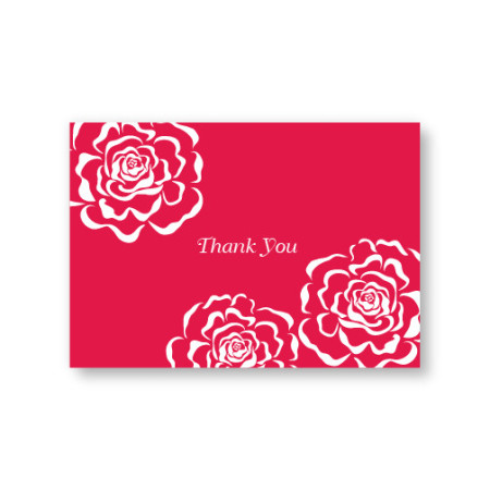 Bella Rose Thank You Cards