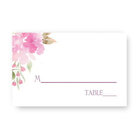 Floral Affair Seating Cards