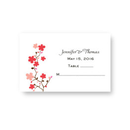 Delicate Vines Seating Cards