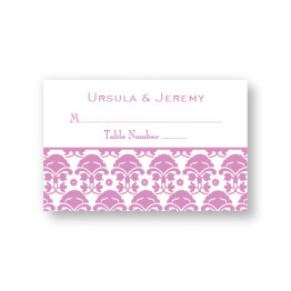 Ornately Yours Seating Cards