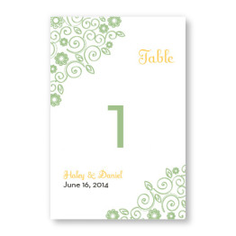 Wedding Bliss Table Cards