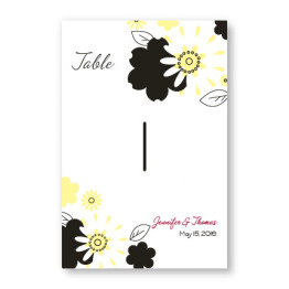 Flowers for the Bride Table Cards