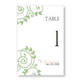 Symbol of Love Table Cards