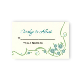 Dazzling Vine Seating Cards