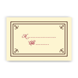 Gretchen Seating Cards