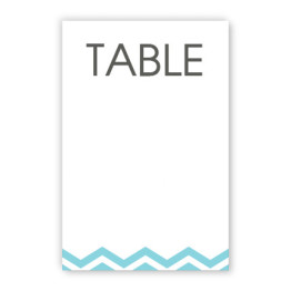Charlie Table Cards