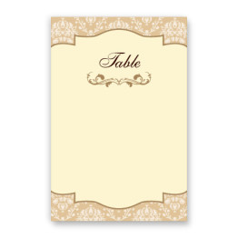 Lindsey Table Cards