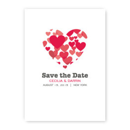 Holly Save The Date Cards