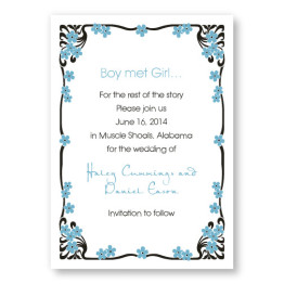 Framed in Love Save The Date Cards