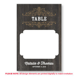 Helena Table Cards