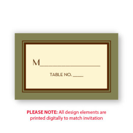 Fern Seating Cards
