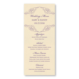 Reese Thermography Menu Cards