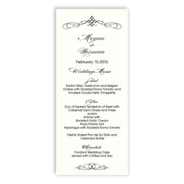 Bailey Thermography Menu Cards