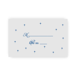 Macy Thermography Seating Cards