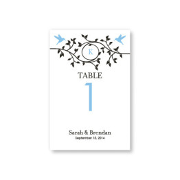 Bright Beginnings Table Cards