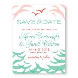 Ocean Save The Date Cards