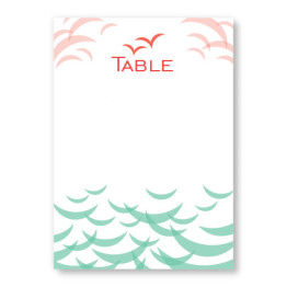 Ocean Table Cards