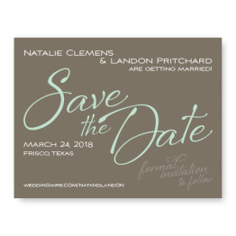 Flirt Save the Date Cards