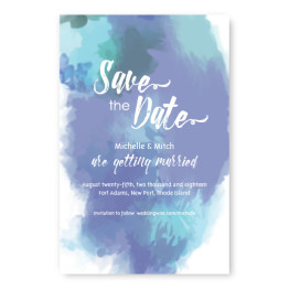 Boho Romance Save The Date Cards