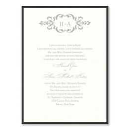 Cecilia 2-Layer Wedding Invitations