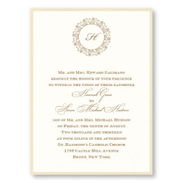 Hannah 2-Layer Wedding Invitations