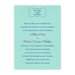 Allison Wedding Invitations